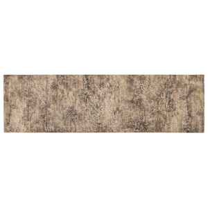 Kuchyňský koberec Hnědý beton 150 x 45 cm 100% polyamid - obrázek 1
