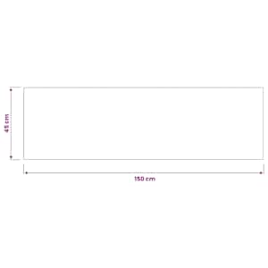 Kuchyňský koberec krémový beton 150 x 45 cm 100% polyamid - obrázek 3