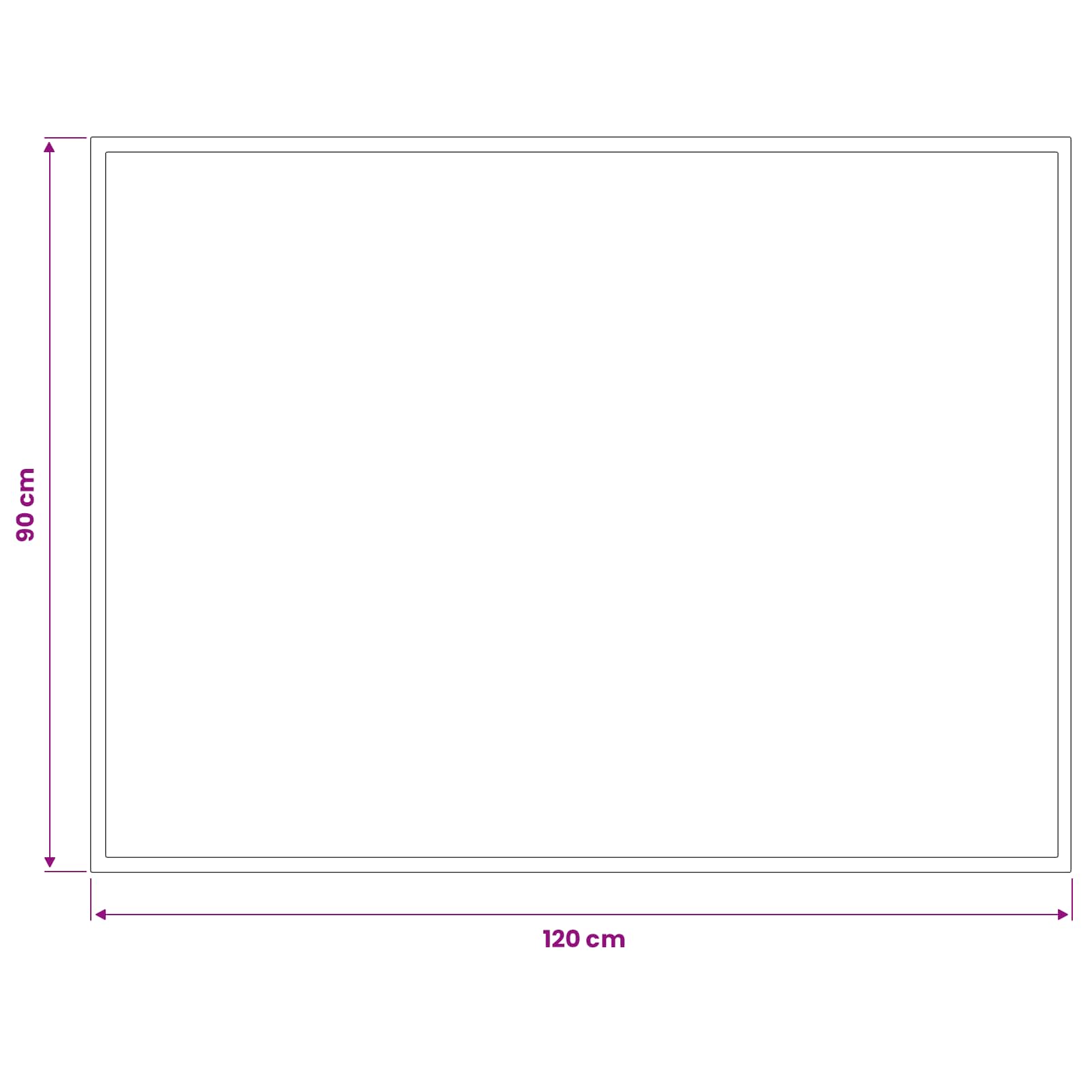 Deurmat Lichtgrijs 120 x 90 cm 100% Polyamide image 3