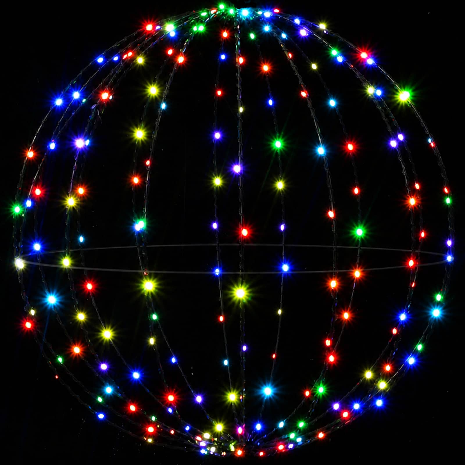 Božična konica za luči 192 LED RGB Premer 60 x 63 cm