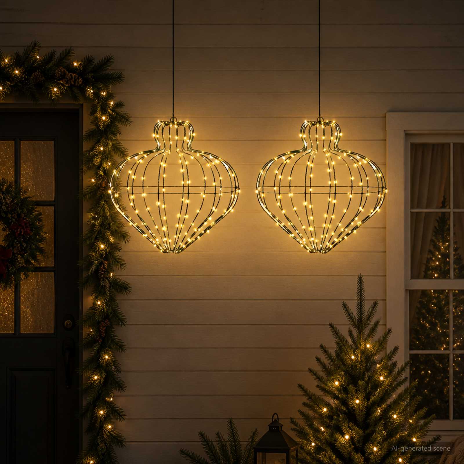 Christmas Finial Light 384 LEDs Warm — photo 1 of 7