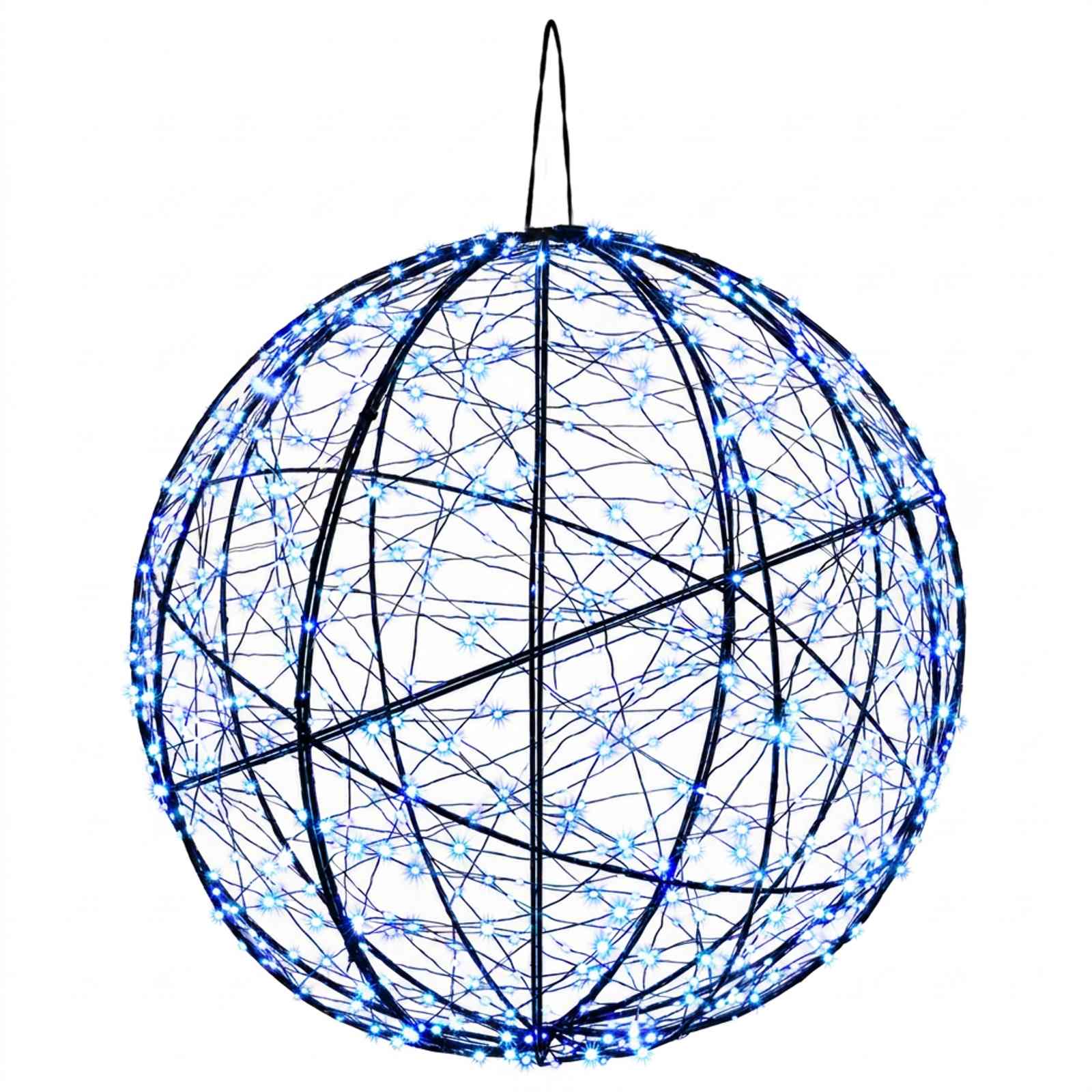 Božična konica za luči 750 LED Modra Premer 50 x 52 cm
