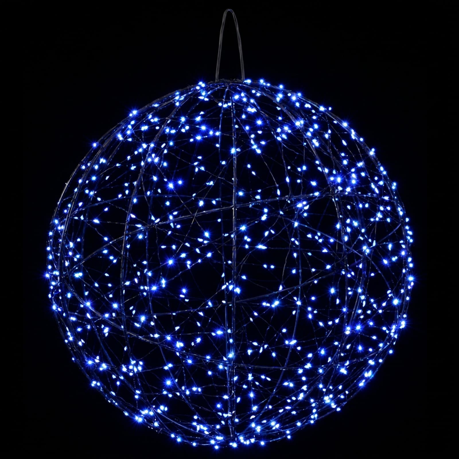Božična konica za luči 750 LED Modra Premer 50 x 52 cm