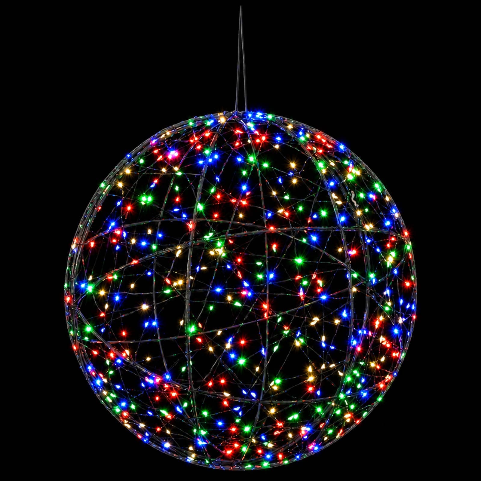 Božična konica za luči 2 kos 1000 LED Večbarvno Ø 40 x 42 cm