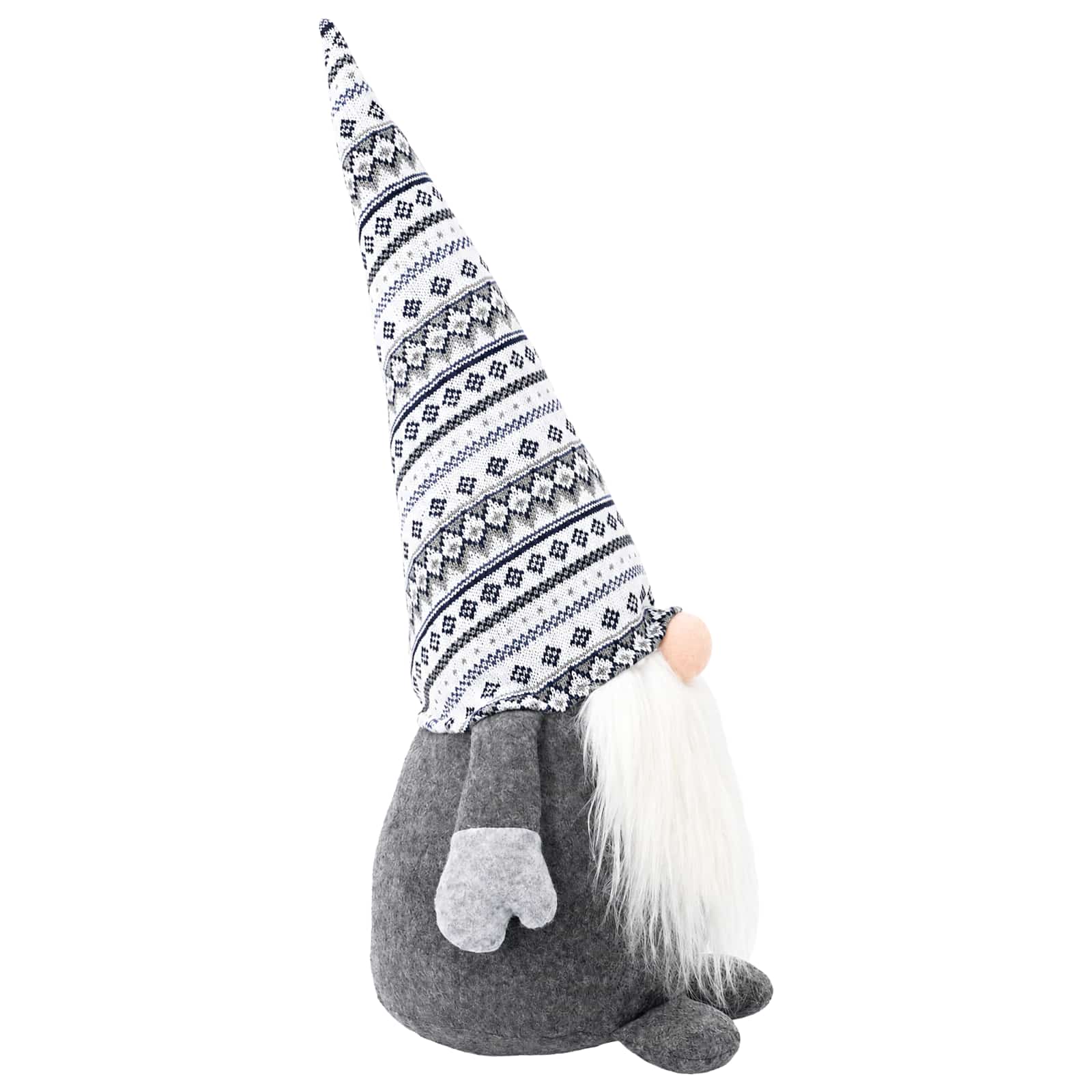 Božični škrat Siva 60 cm Poliester