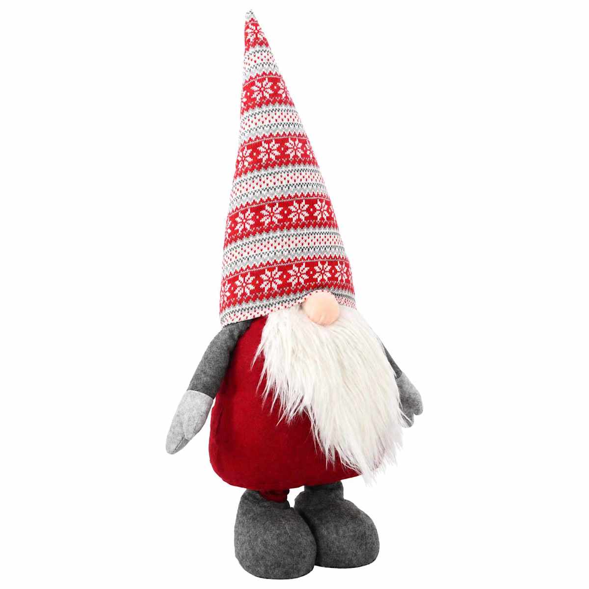 Julenisse med teleskopben 130 cm Polyester - Billede 2