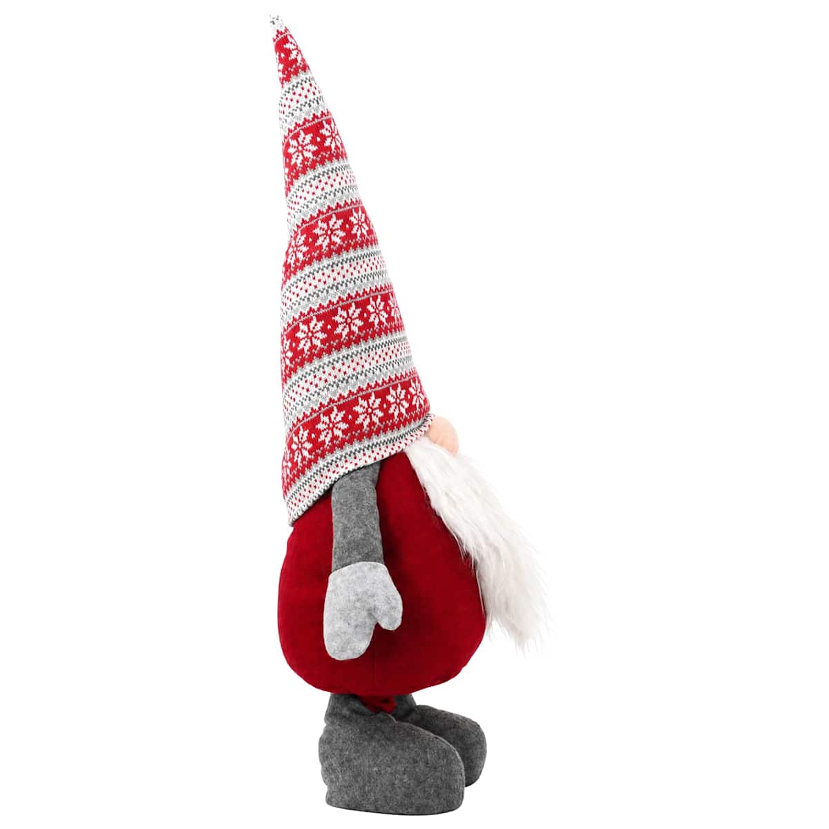 Julenisse med teleskopben 130 cm Polyester - Billede 6