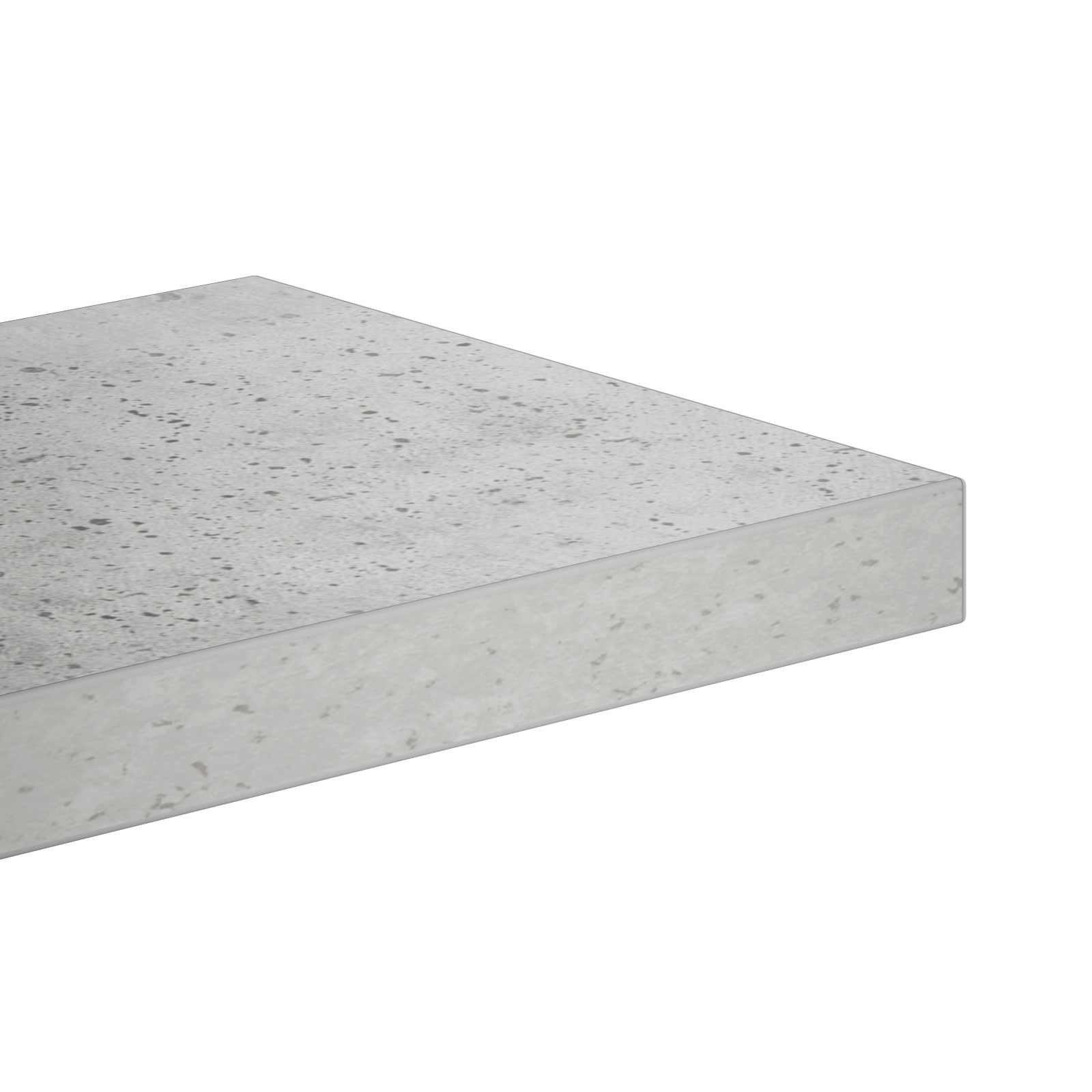 Стенен рафт Бетонно сиво 30 x 13.5 x 64.5 cm — изображение 4