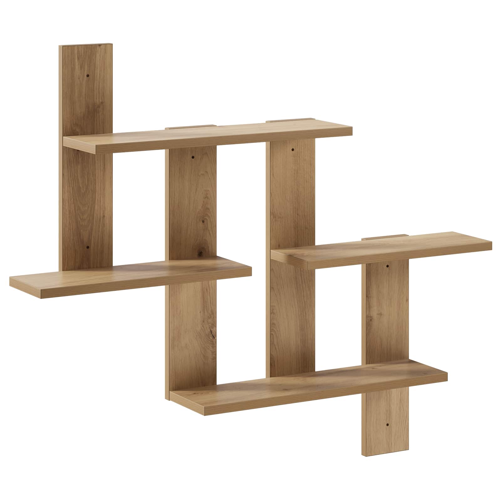 vidaXL Wandregal Artisan-Eiche 85 x 13,5 x 73,5 cm Holzwerkstoff