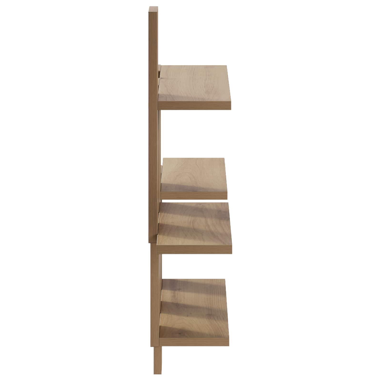 vidaXL Wandregal Artisan-Eiche 85 x 13,5 x 73,5 cm Holzwerkstoff – Bild 3