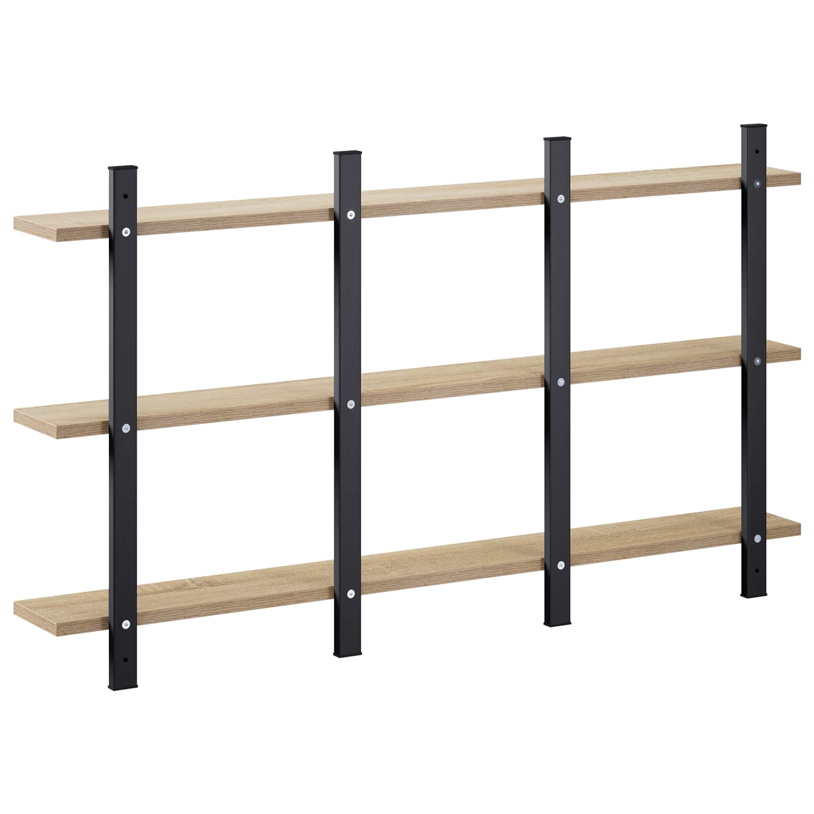 Stenska polica Sonoma hrast 102 x 13.5 x 58 cm Inženirski les