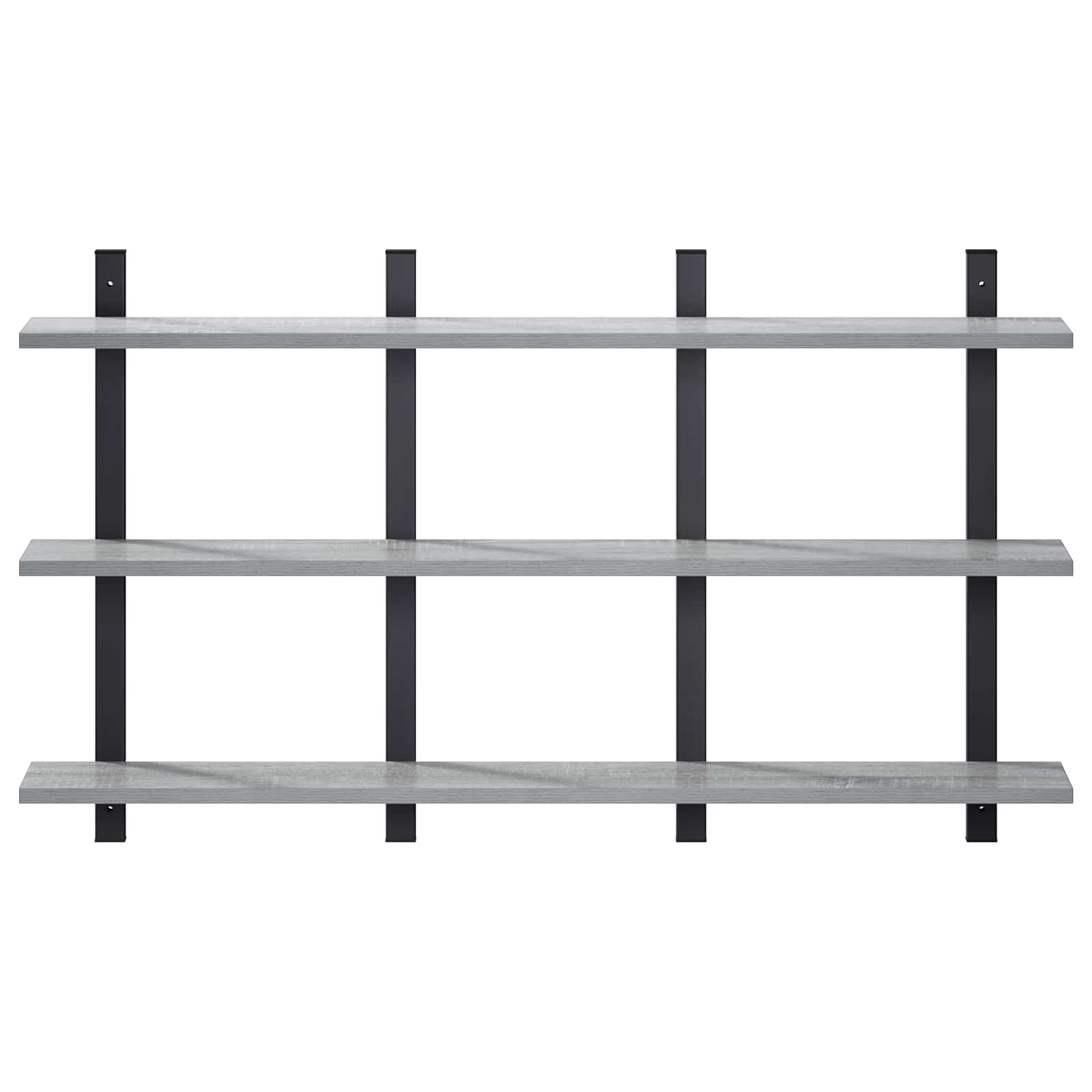 Stenska polica Siva Sonoma 102 x 13.5 x 58 cm Inženirski les