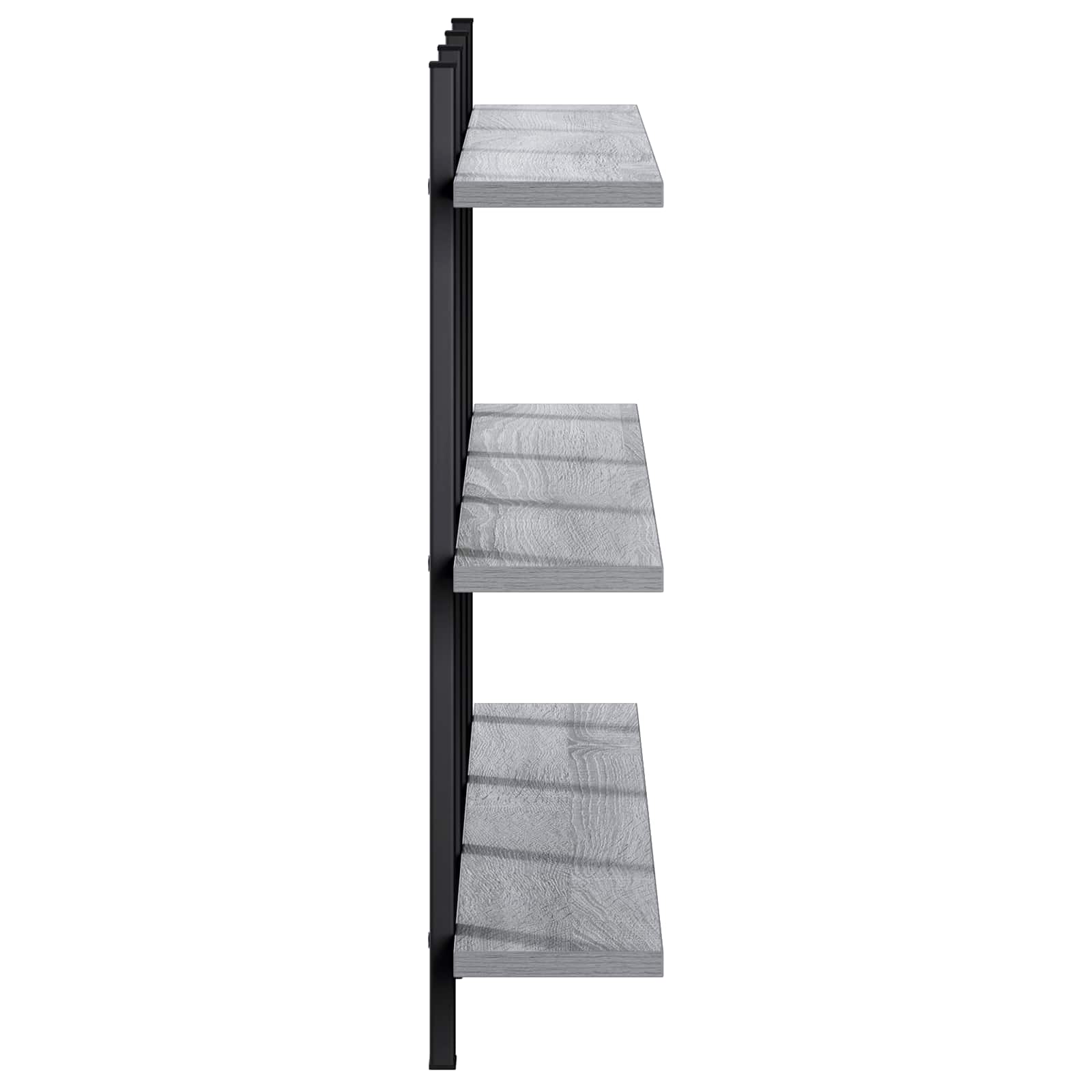 Stenska polica Siva Sonoma 102 x 13.5 x 58 cm Inženirski les