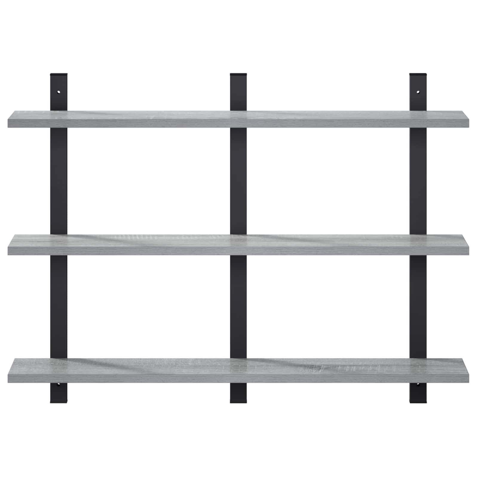 vidaXL Wandplank Grijs Sonoma 79.5 x 13.5 x 58 cm Bewerkt hout, foto 2