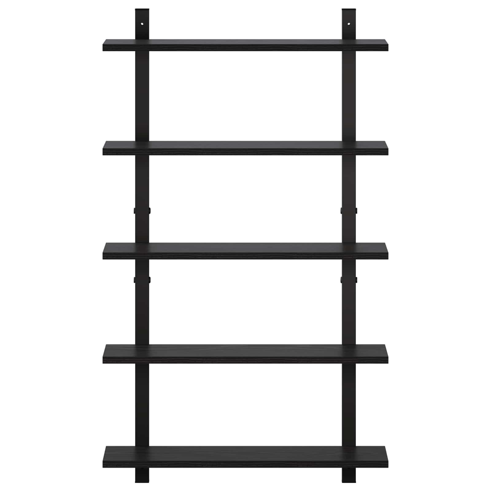 Stenska polica Črni hrast 60.5 x 13.5 x 102.5 cm Inženirski les