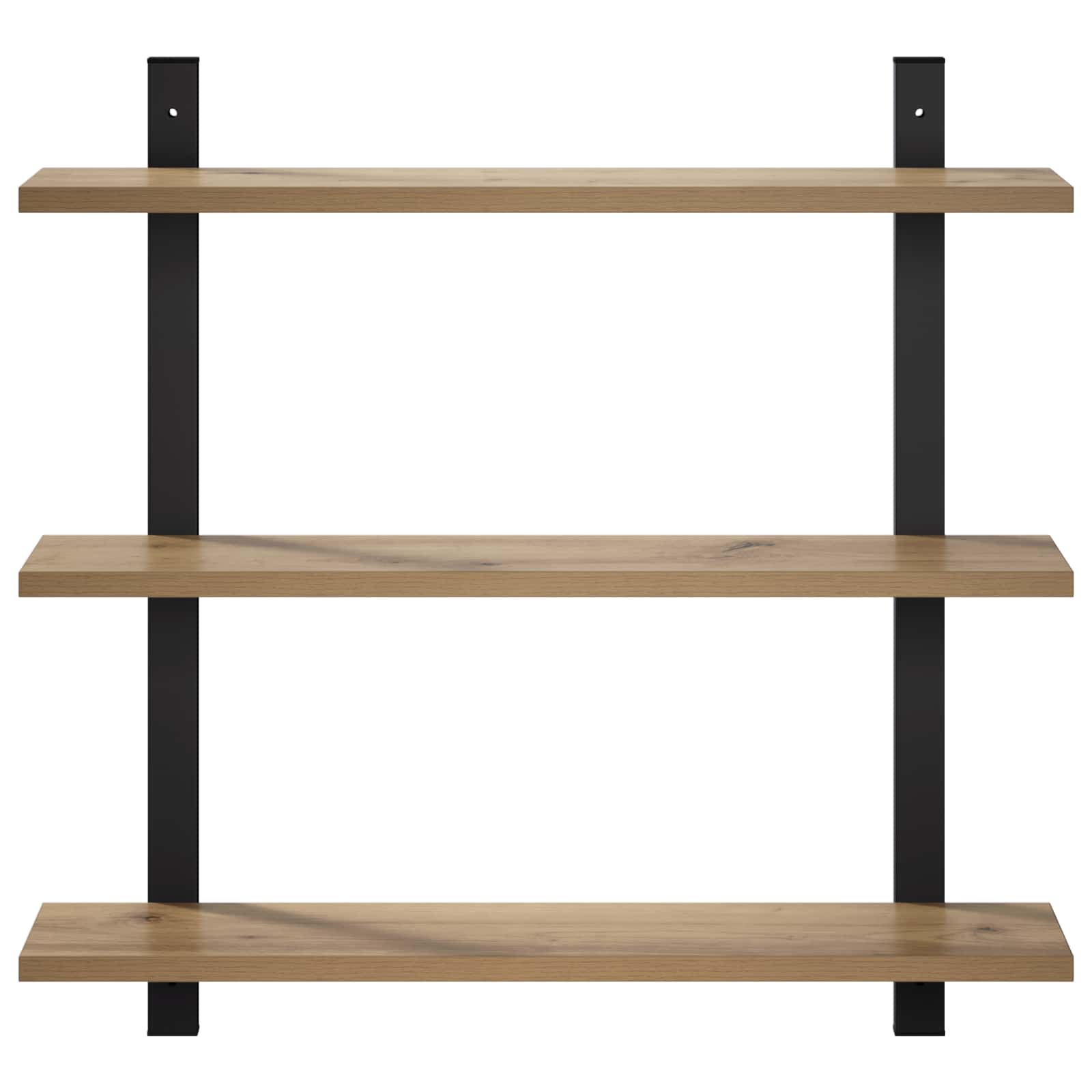 Stenska polica Artisan hrast 60.5 x 13.5 x 58.5 cm