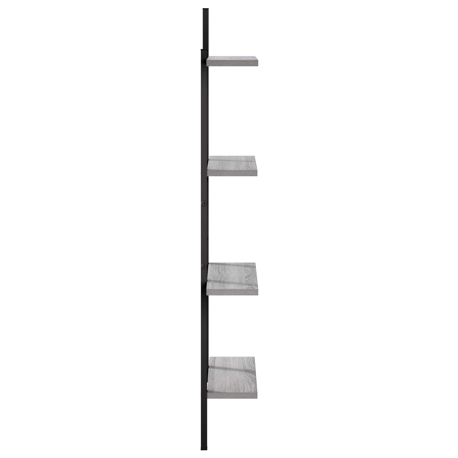 Stenska polica Siva Sonoma 61 x 13.5 x 105.5 cm Iverna plošča