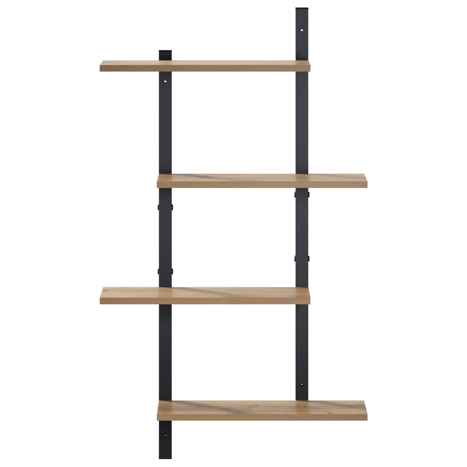 Stenska polica Artisan hrast 61 x 13.5 x 105.5 cm Iverna plošča