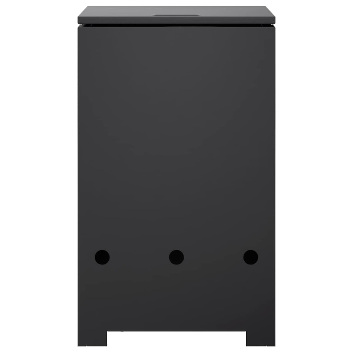 Gasflaskeskjuler 40 x 40 x 66 cm Stål Sort - Billede 4