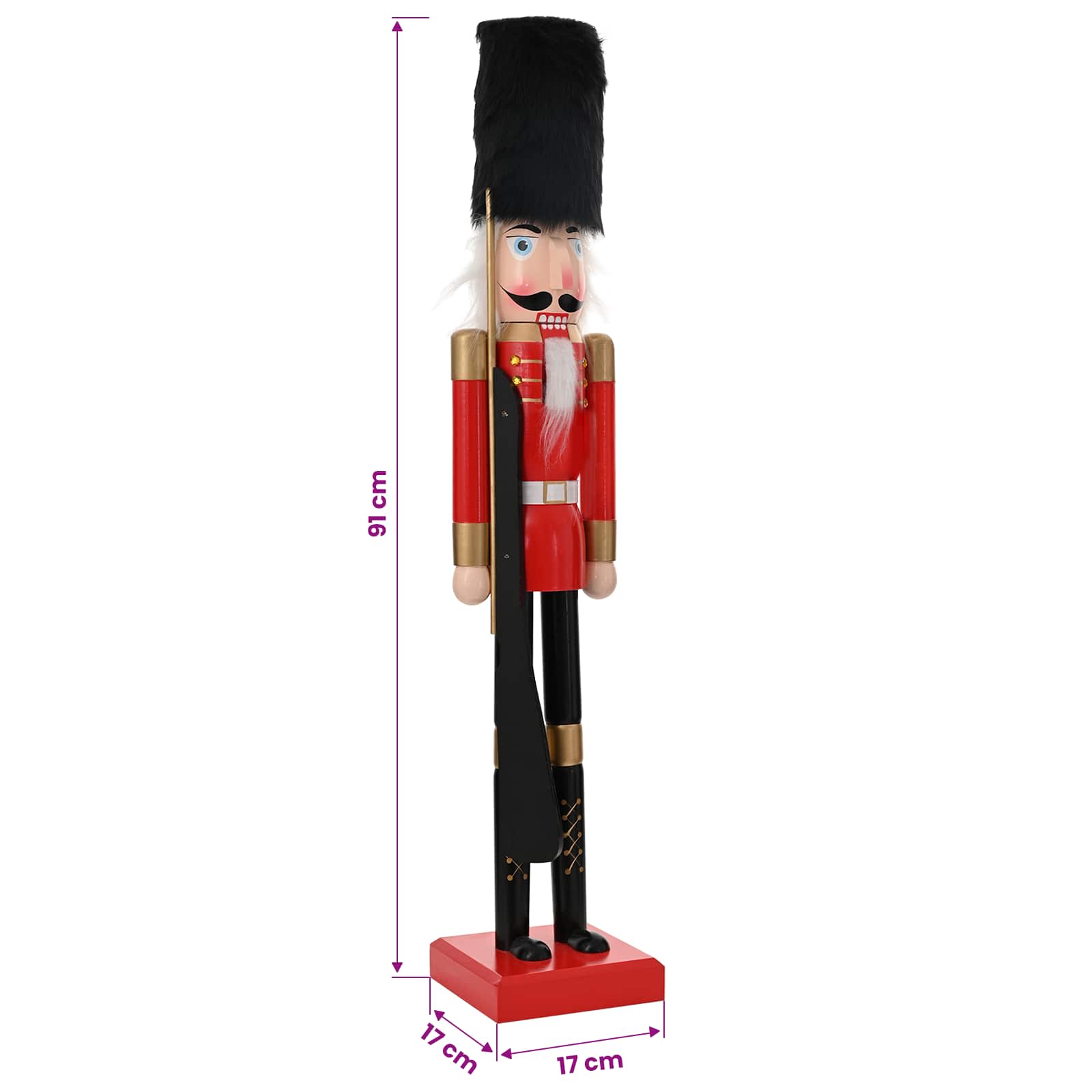 Christmas Nutcracker TURKU size guide