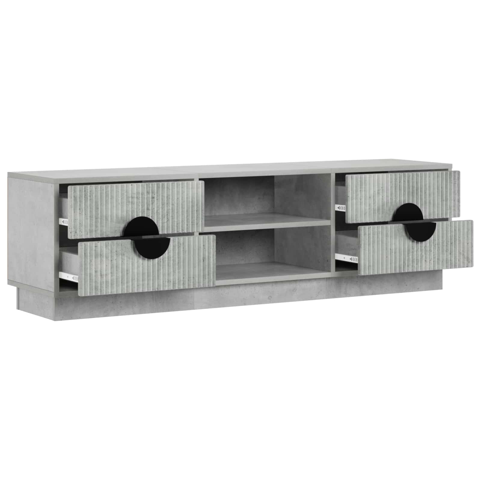 TV omarica VENRAY 137,5 x 33 x 40 cm Betonsko siva