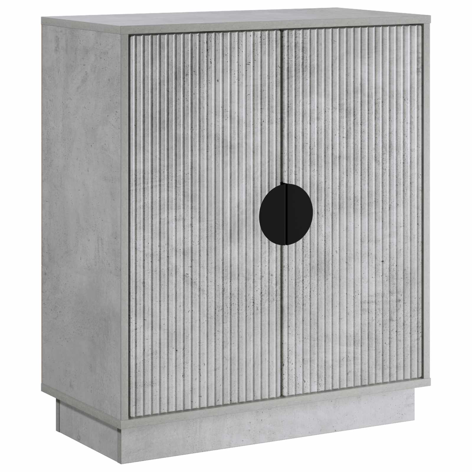 Strani šal VENRAY Betonsko siva 66 x 33 x 77,5 cm