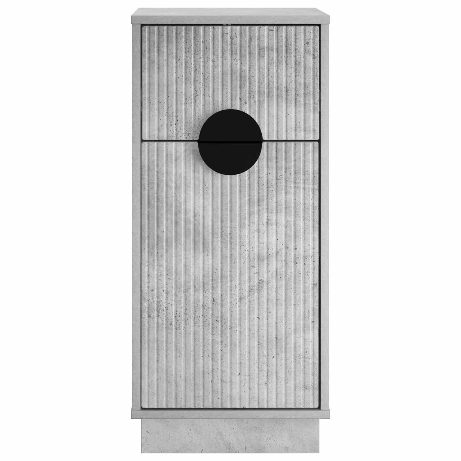 Strani šal VENRAY Betonsko siva 35 x 33 x 77,5 cm