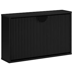 vidaXL Kinga kapp VENRAY 70 x 17 x 43 cm Tehispuit Must