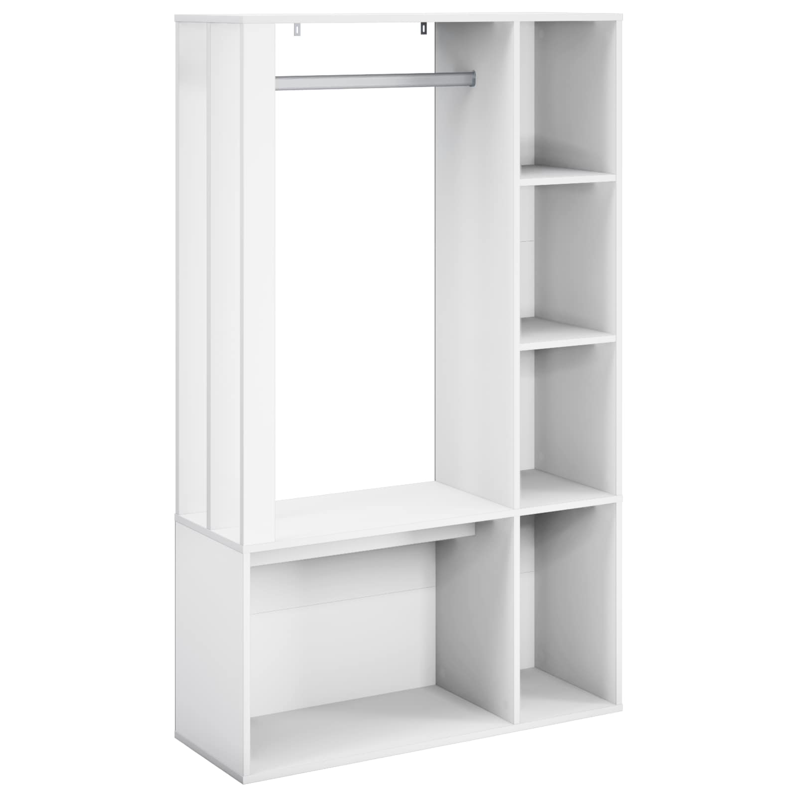 Garderobna omara za hodnik Bela 91 x 32 x 150,5 cm
