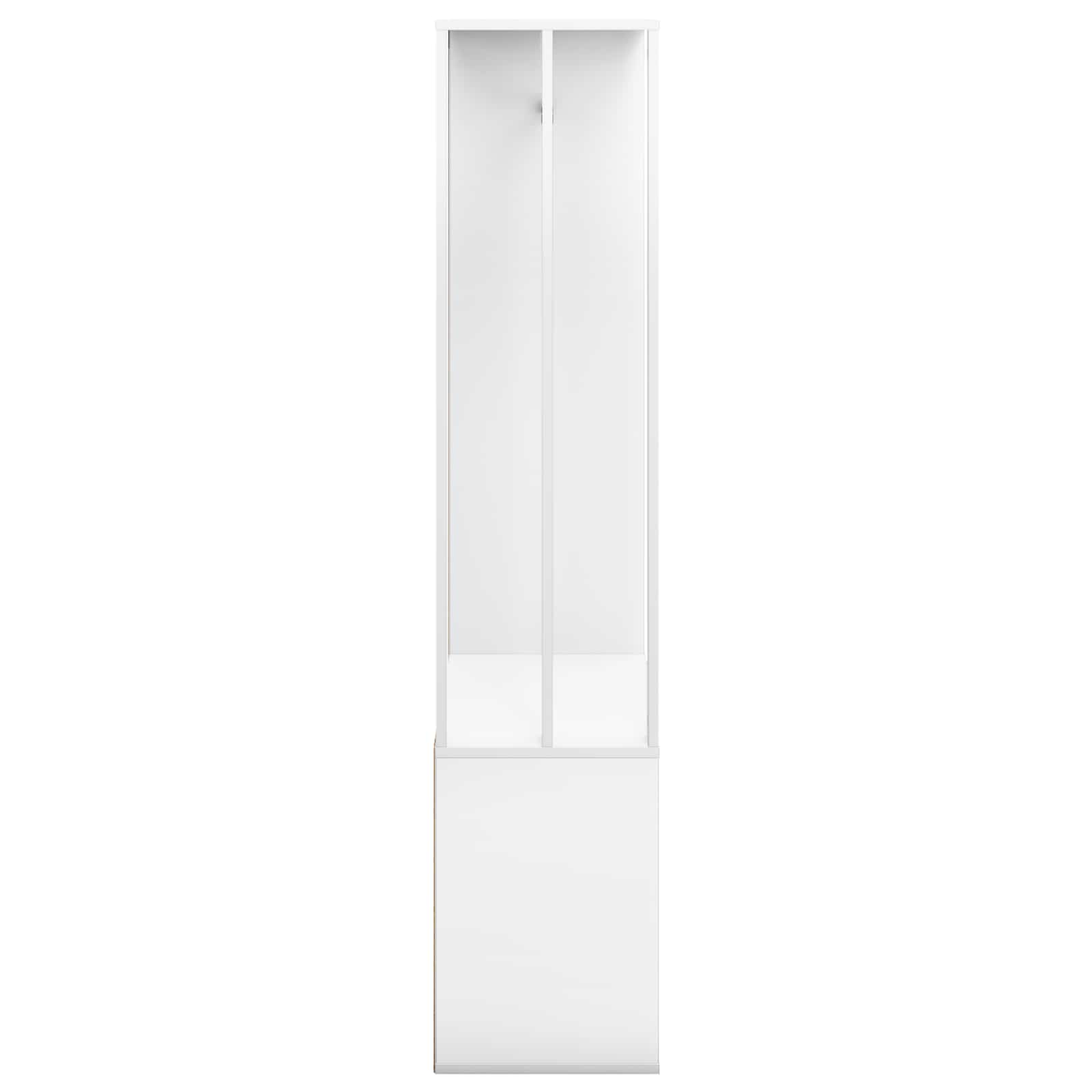 Garderobna omara za hodnik Bela 91 x 32 x 150,5 cm