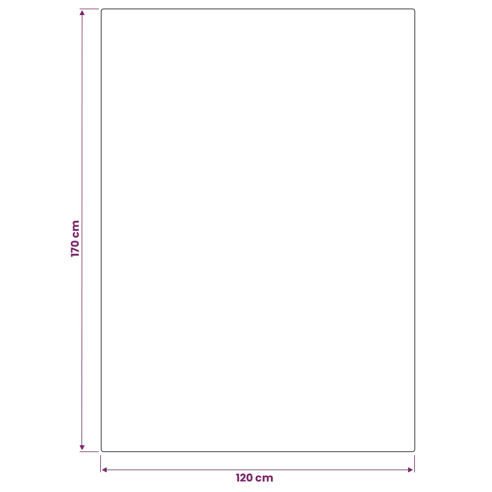 Preproga IZA Bež 120 x 170 cm 100% poliester Nizek flor