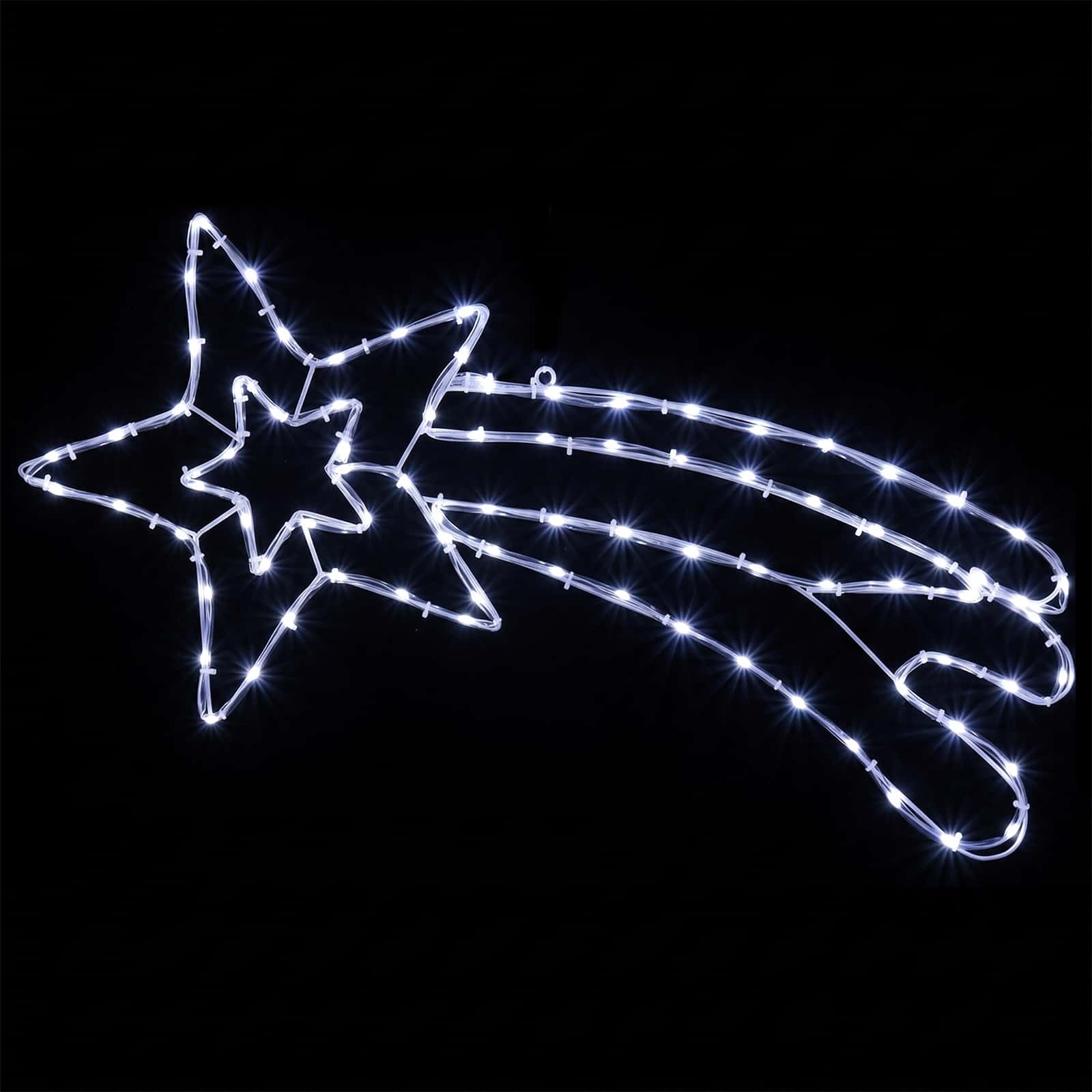 vidaXL Led-ster LOVIISA 80 LED's Koel wit 76 x 36 cm, foto 4