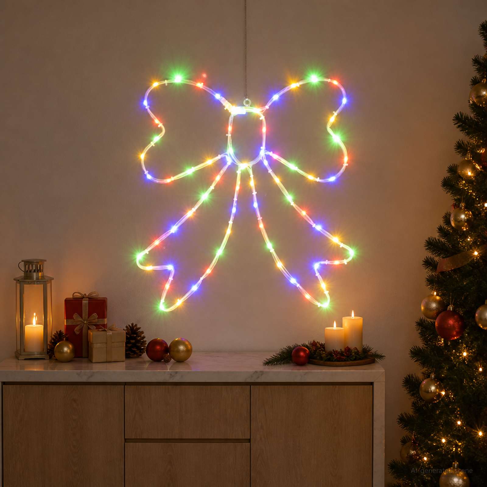 VidaXL LED gaismas šļūtenes bante LOVIISA