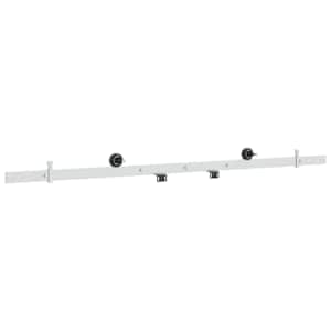 vidaXL Liugukse furnituuri komplekt 152,4 cm Teras Valge
