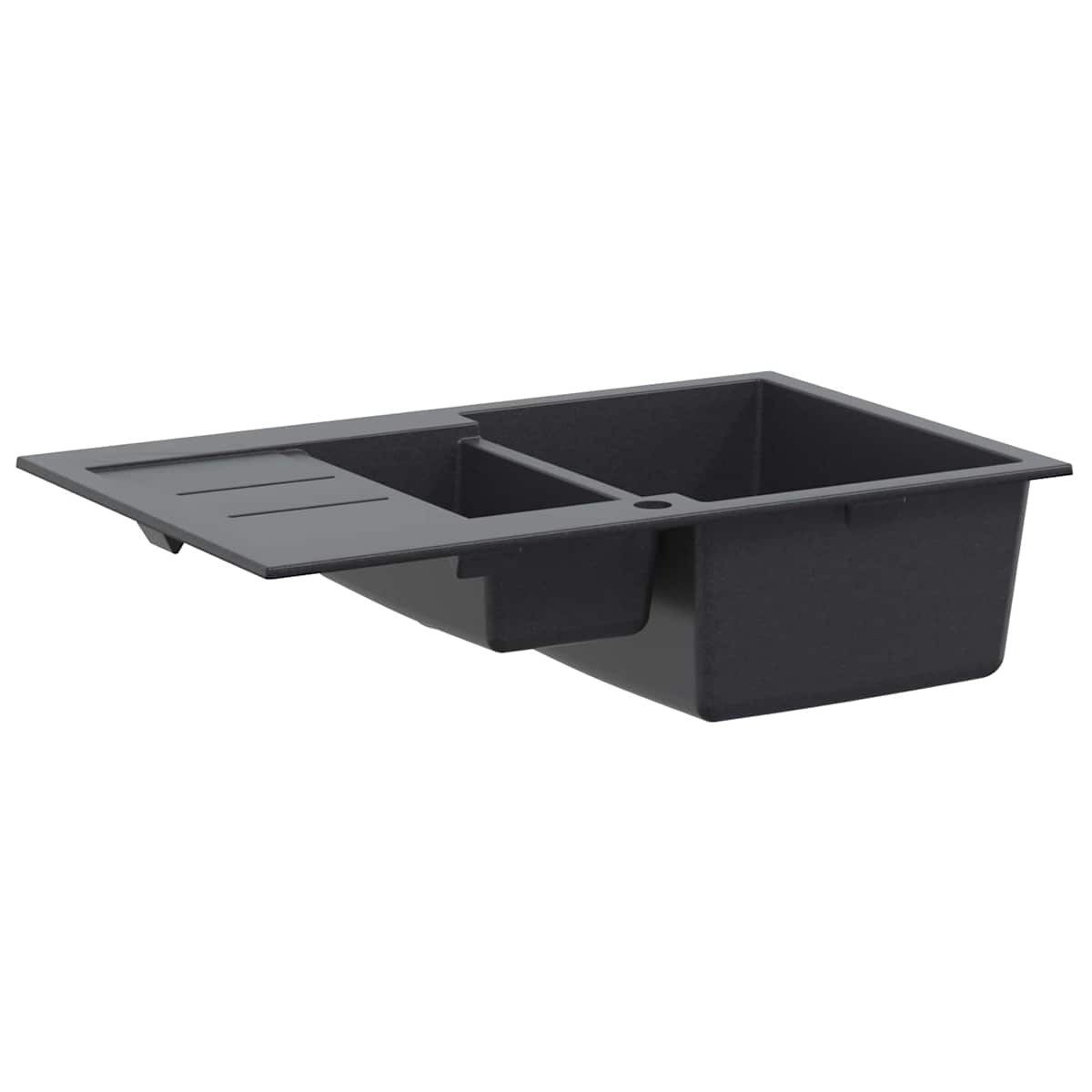 Køkkenvask med to kummer Granit 80 x 50 x 30,5 cm - Billede 4