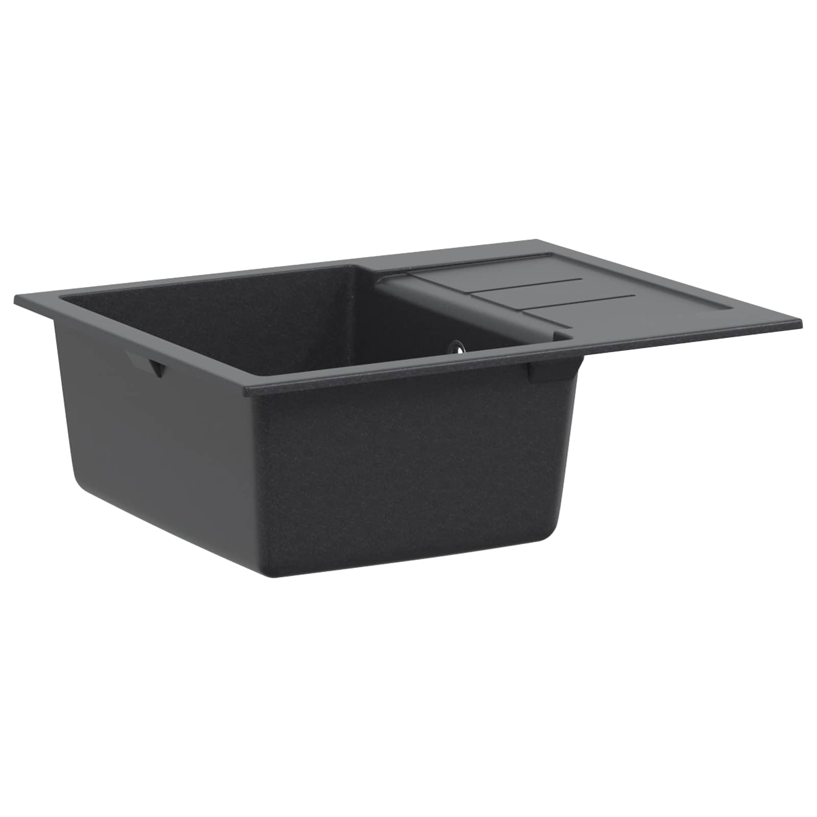 Кухненска мивка с едно корито Гранит 62 x 50 x 20 см Графит — изображение 2
