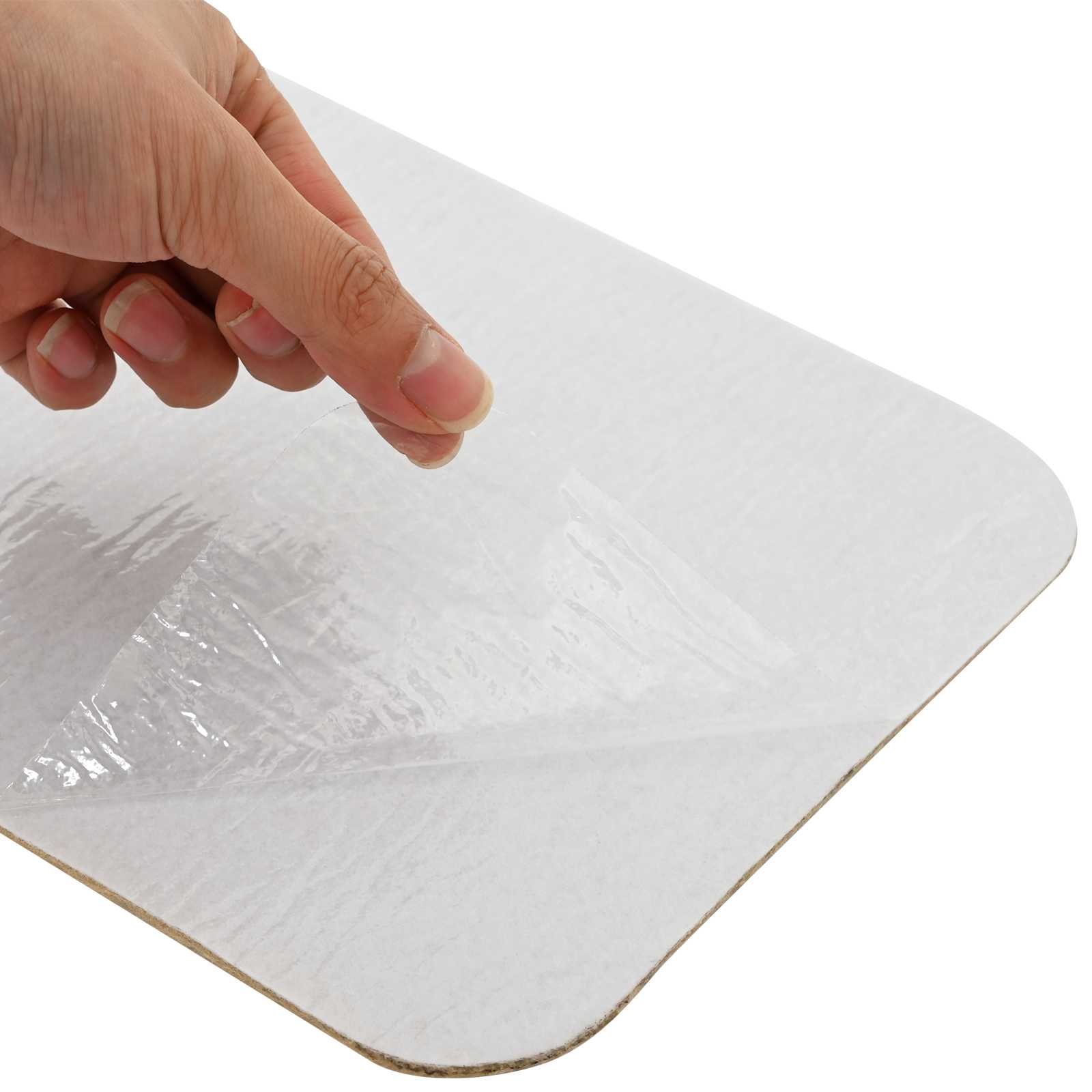 Podloge za stopnice 15 kos 76 x 20 cm Bež Poliester Pravokotna