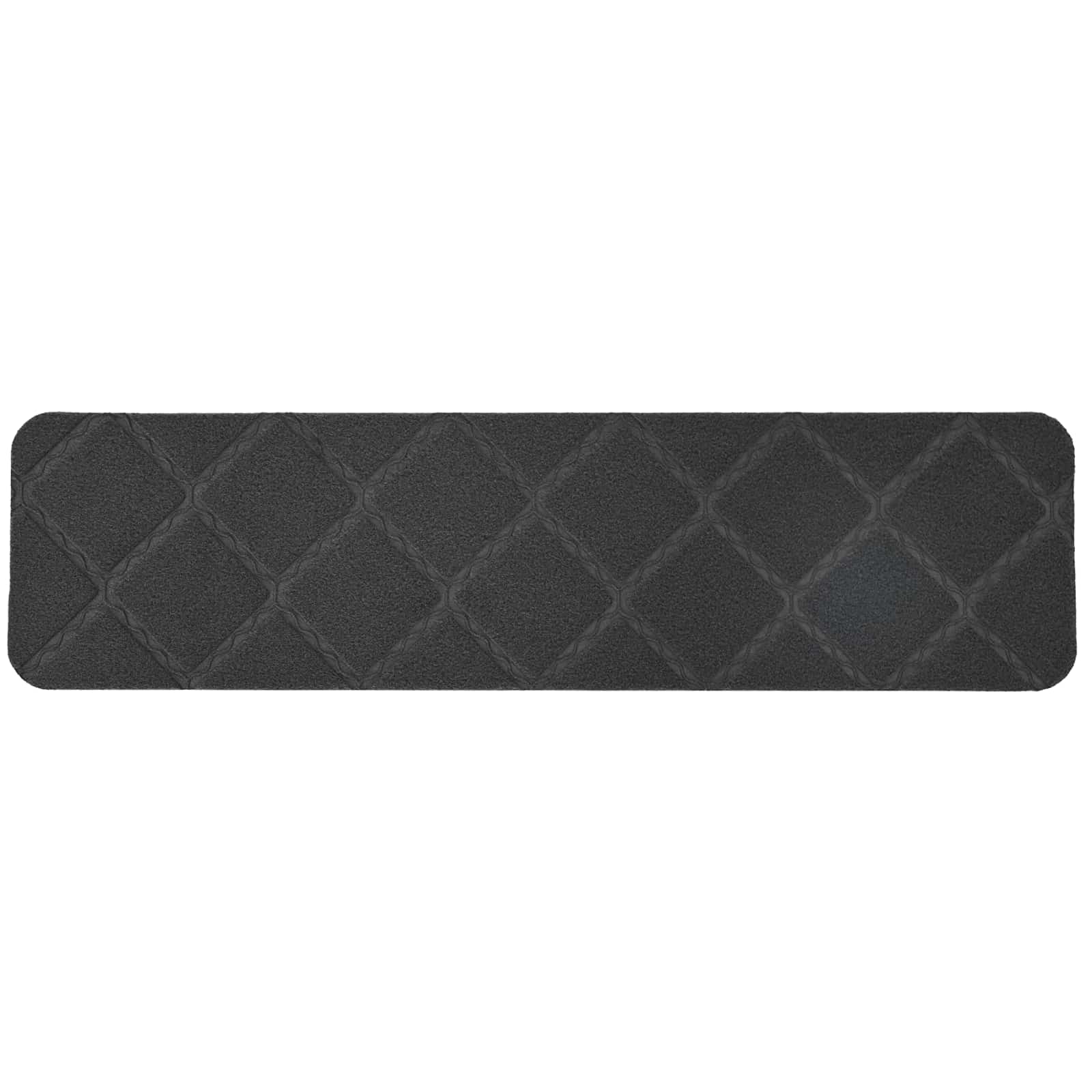 vidaXL - Traptredenmatten - 15 - st - 76 - x - 20 - cm - Donkergrijs - Polyester