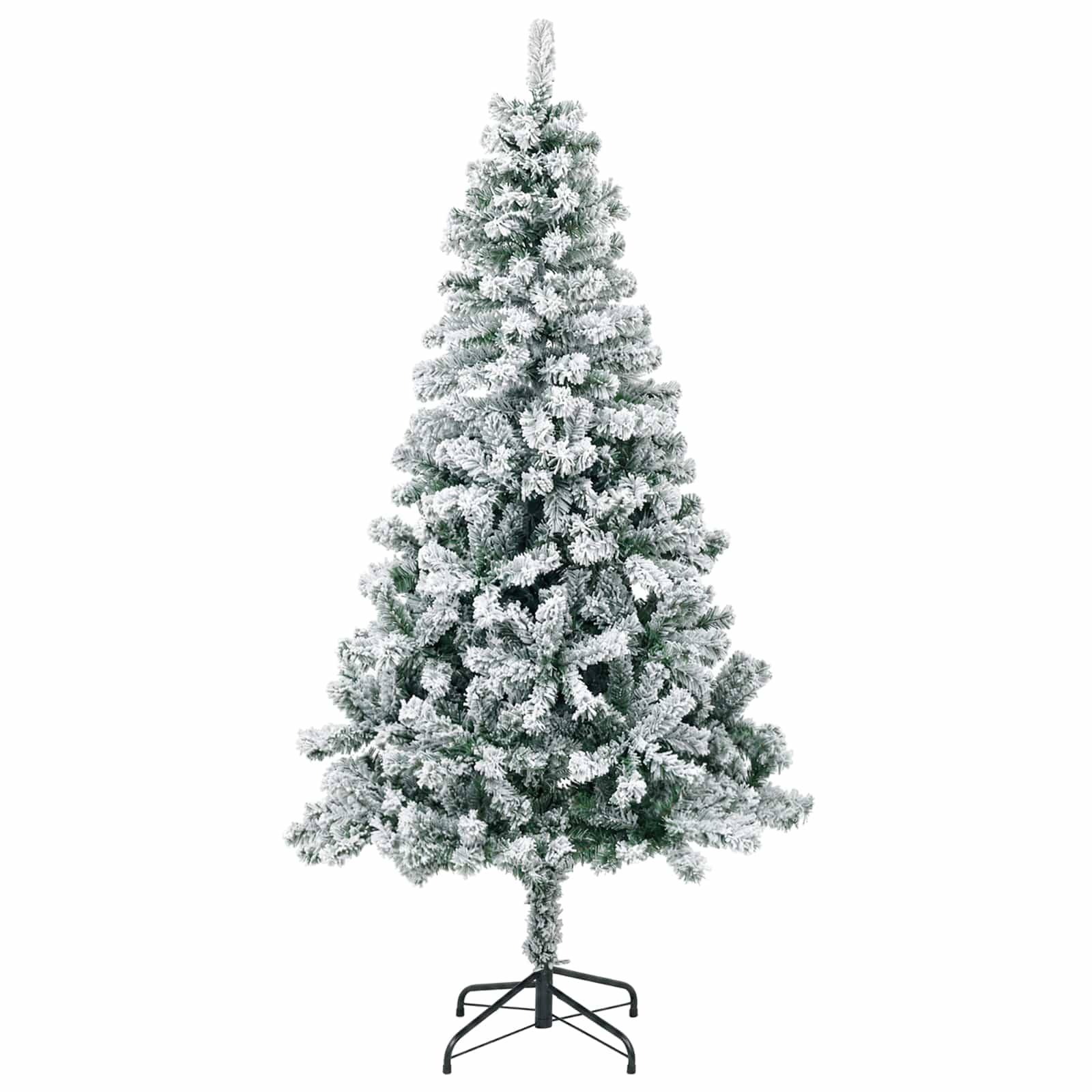 Umjetno božično drevo z okrasnimi kroglami 240 cm 300 LED