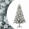 vidaXL Tehisj&otilde;ulukuusk koos kaunistustega 120 cm 150 LED-i Soe valge