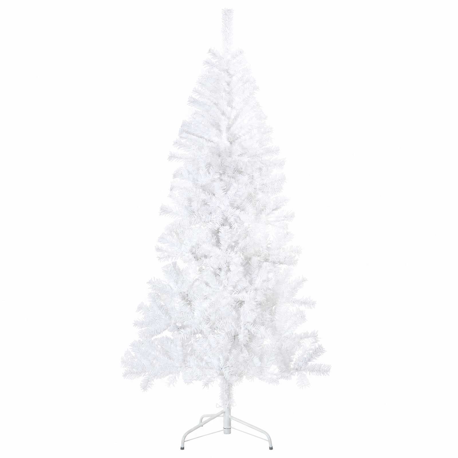 Umetna božična jelka z bučko 210 cm 300 LED Toplo bela