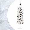 vidaXL Kitsas kunstkuusk koos j&otilde;ulukuulidega 150 cm 150 LED-i