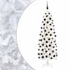 vidaXL Kitsas kunstkuusk koos j&otilde;ulukuulidega 180 cm 300 LED-i