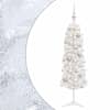 vidaXL Kitsas kunstkuusk koos j&otilde;ulukuulidega 120 cm 150 LED-i