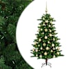 vidaXL Artificial Christmas Tree with Bauble 120 cm 150 LED-i