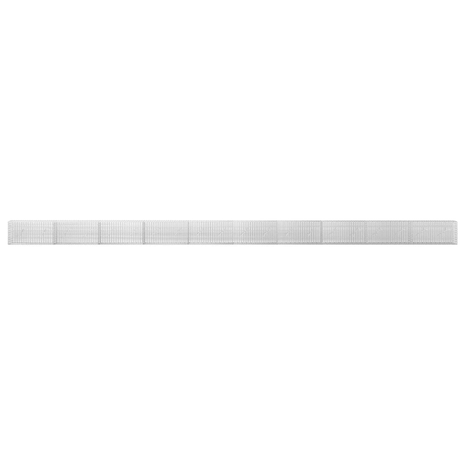 Gabion z žico 3,5 mm in mrežo 5x2,5 cm 1000x10x50 cm