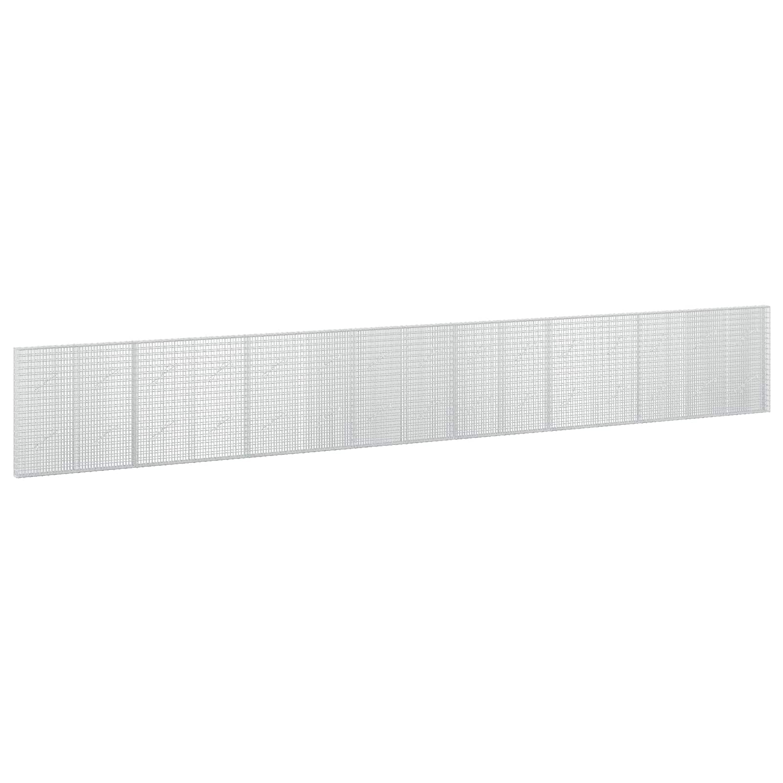 Gabion z žico 3,5 mm in mrežo 5x2,5 cm 750x10x100 cm