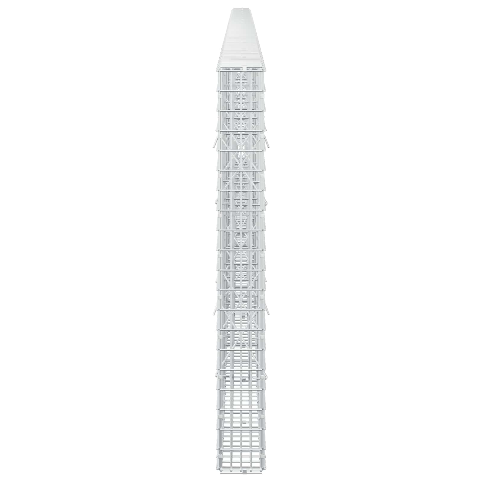 Gabion z žico 3,5 mm in mrežo 5x2,5 cm 750x10x100 cm