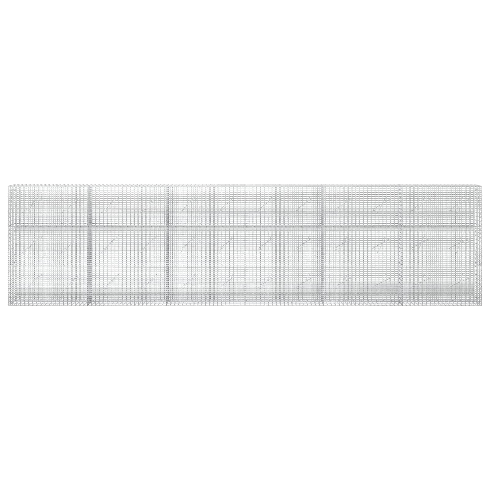 Gabion z žico 3,5 mm in mrežo 5x2,5 cm 600x10x150 cm