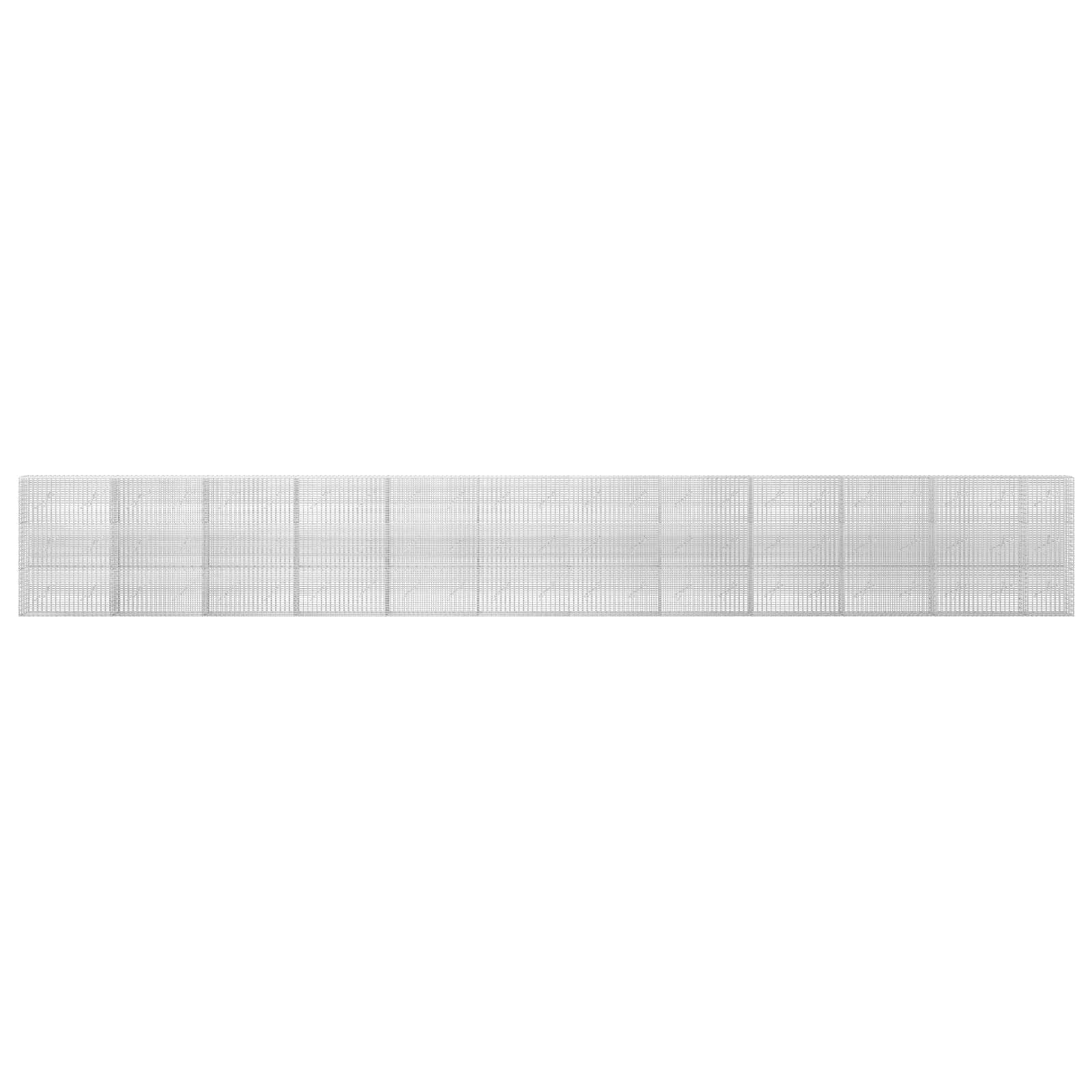 Gabion z žico 3,5 mm in mrežo 5x2,5 cm 1150x10x150 cm